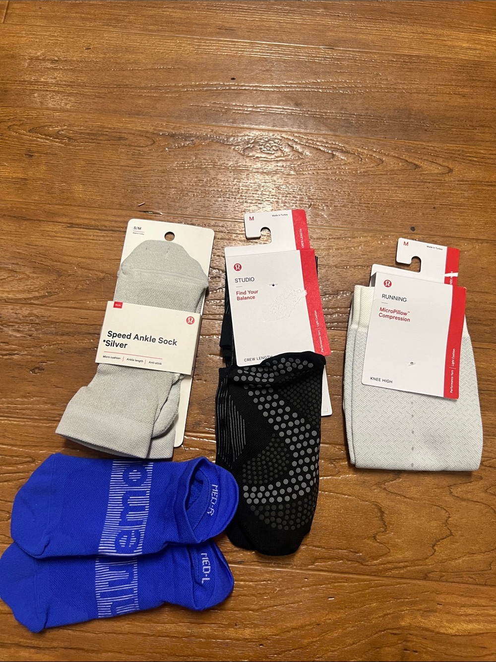 NWT Lululemon sock bundle